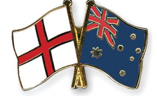 england aus flags