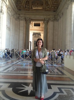 We spent a day in the Vatican City. With about fifteen billion other people.